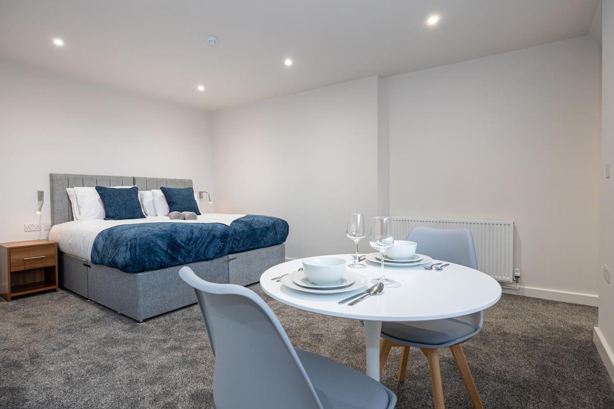 Morecambe Bay Studio Flats Free Parking Beach Front 外观 照片